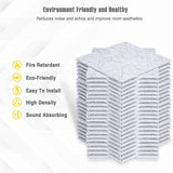 12 Pack Acoustic Panels,Sound Proof Padding,Sound Absorbing Panels,for Wall Decor,Sound Insulation &amp; Acoustic Treatment