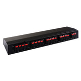 1 Input 8 Output Power Amplifier And Loudspeaker Box Switcher\ Loudspeaker Switch Distribute device\Compare device 100W