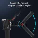 Gimbal Stabilizer Handle Grip Adjustable Angle Handheld Extension Bracket Compatible For Ronin Rs3 Pro Rsc 2