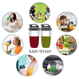 Replacement Cups 32 Oz with Lids for Original NutriBullet Blender Pro 900W 600W for Nutri Blade Replacement Parts