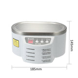 500ml Ultrasonic Jewelry Cleaner Ultrasonic Bath for Jewelry Watches Glasses Makeup Brush Ultrasound Cleaning Machine