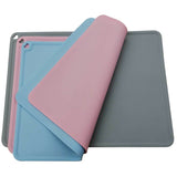 Silicone Pet Food Mat High Quality Waterproof Non-slip Pet Mat Pet Bowl Drinking Mat Dog Feeding Mat Easy To Clean