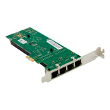 82575EB Ethernet Electrical Port Network Card PCI-E X1 Gigabit 4 Port Server Network Card E1G42ET2 Gigabit Network Card