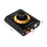 PJ.MIAOLAI  CM6642 Mini HiFi Audio USB Desktop DAC   Headphone Sound Card  USB Input RCA Output Amplifier 16-350 Ohm