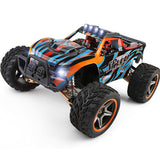 Wltoys 104009 1/10 Scale 2.4G Brushed RC Car 4WD High Speed Vehicle Models 45km/h RTR Truck Buggy Toys Adults Children Gifts