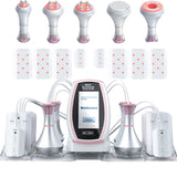 80K Lipo Ultrasonic Cavitation 6in1 Slimming Massage Machine with RF for Fat Removal Anti Cellulite Weight Loss Skin Tightening