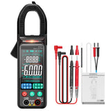 ST211 ST212 Digital Clamp Meter Multimeter AC DC Volt Amp Ohm Cap NCV Tester 0.2A~400A 0.5V~600V Black Red