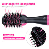 Dropshipping One Step Hair Dryer Brush Household Hot Air Brush & Volumizer Hair Curler Straightener Salon Hair Styling Tools