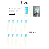 10pcs seago electric toothbrush heads Replacement Sonic Toothbrush Care 899 Set (10 heads) for SG910/507/958/515/949/575/551