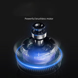 Massage Gun Electric Body Six Heads Massager Impact Muscle Massage Physiotherapy Massage Gun Massager for Neck and Back Relaxer