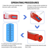 Refractometer Alcoholometer Alcohol meter 0~80%V/V ATC Vodka Whiskey Alcohol Percent Tools Hydrometer concentration spirits test