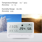 LED Smart Electronic Hygrometer Digital Thermometer Digital Household Kitchen Thermometers Indoor Hygrometer
