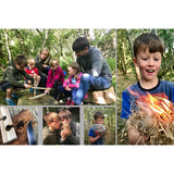 Durable Wear Resistant Team Building Teaching Equipment Hiking Training Development Drill Wood Fire Tool Toy Outdoor Survival
