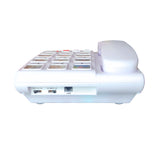 Big Button Corded Phone for Elderly Seniors, Large Button Landline Phone for Old People with Replaceable Picture Memory Key, Amp