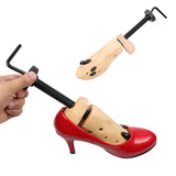 New Brand Shoe Stretcher Wooden Shoes Tree Shaper Rack,Wood Adjustable Flats Pumps Boots Expander Trees Size S/M/L Man Women