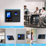 Fingerprint Attendance Machine, 3in1 Business Fingerprint Scanners Face Recognition Password Attendance System For Employee