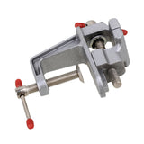 Portable Aluminum Alloy Mini Jewelers Hobby Clamp On Table Bench Vise Vice Tool