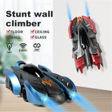 Anti Gravity Ceiling Climbing Car Electric 360 Rotating Stunt RC Car Antigravity Machine Auto Toy Cars with Remote Control