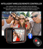 2.0 inch IPS Display New Ultra Action Camera 4K With Remote Control Screen Waterproof Sport DV Helmet Outdoor Mini WiFi Video Mi