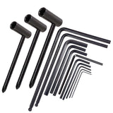 14Pcs Guitar Wrench Set, 4mm &amp; 5mm Ball End Truss Rod Wrench Tool, Fit Most Guitar Neck Bridge Nut Locking Adjustment