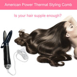7-in-1 Multi-Function Rechargeable Professional Negative Ion Hair Dryer With Comb Curling Wand With 7 Attachments