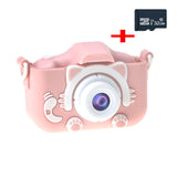 Children's Digital Cameras For Children Baby Girl Birthday Gift 2.0 Inch 1080P Photo Video Camera Built in Games Kids Camera