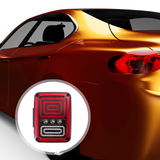 1 Pair Multifunctional Useful Practical Vehicle Taillight Warning Lamp Car Tail Lamp