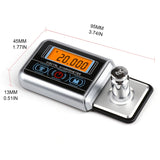 20/0.001, 100/0.005g High Precision Electronic Jewelry Scale with LCD Orange Backlit Display Mini Digital Dynamometer