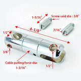 4X Cable Pulling Swivel Wire Bearing Breakaway Swivel 1 Ton