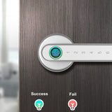 Smart Fingerprint Door Lock Deadbolt Single Tongue Doorlock Keyless Entry Password Unlock Electronic Lock For Home Apartment