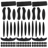 Dropship-3 Set Helmet Pads,Bicycle Helmet Pads,Universal Bicycle Replacement Helmet Sponge Pads Set