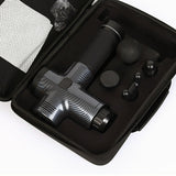 Massage Gun Fascia Gun LCD Display Sport Therapy Muscle Massager Body Relaxation Pain Relief Slimming Shaping Massager With Bag