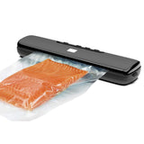 Vacuum Sealer Machine Automatic Food Sealer Packer Air Sealing System with 15 Vacuum Seal Bags, Dry Moist Food Modes A0NC