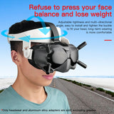 For DJI FPV Drone Goggles Head Strap Holder Hole Adjustable Head Strap for DJI FPV Glass V2 VR Goggles Accessories