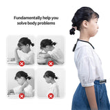 Silicone Invisible Posture Corrector Anti-Humpback Back Shoulder Spine Reminder Humpback Training Belt Health Fixer Adult Child