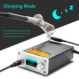 T210 Soldering Station PK T12 solder rework station Soldering with 1 tip 1s heat Portable Welding Tools