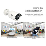 Hiseeu IP Camera Waterproof IP66 Audio Record 3.0MP POE Outdoor Security Video Surveillance CCTV Camera for Home Office