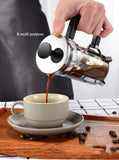 French Presses Pot Coffee Maker Filter Coffee Pot Household Moka Coffee Machine Coffee Pot Percolator Tool 350ml