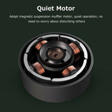 Multifunctional Rechargeable Desktop Fan Low Noise 4-gear Adjustable Wind Detachable Fan Blade Built-in 4000mAh Battery