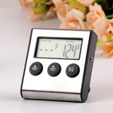 2022.Tp700 Digital Remote Wireless Food Kitchen Oven Thermometer Probe For BBQ Grill Oven Meat Timer Temperature Manually Set