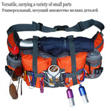 Outdoor Sports Waist Bag Waterproof Hiking Cycling Climbing Bicycle Pack Fanny Pack with Water Bottle Holder Mountainering Bag