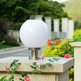 Solar Garden Light Solar Lawn Light LED Courtyard Light Garden Lighting Landscape Round Solar Column Headlight