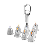 10/12 Cans HuaTuo ventosa Chinese Aspirating Cupping Vacuum Body Massage Set Health Care Therapy Relaxation Massage Cupping  set