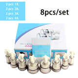 12pcs Anti Cellulite Massage Cans Rotary Handle Vacuum Suction Cans Acupuncture Cupping Cup Nipple Enhancer Cupping Set