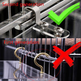 Acrylic Bird Feeder Hanging Seed Tray Box Parrot Perch Stand Cage Feeding Tools Dropship