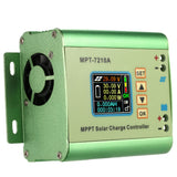 MPPT Solar Panel Battery Regulator Charge Controller with LCD Color Display 24/36/48/60/72V 10A with DC-DC Boost Charge Function