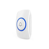 Wireless Doorbell Home Smart Music Plug-in Doorbell Elderly Pager With Battery F51 Single Button With Battery Welcome Friend