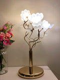 European luxury crystal table lamp bedroom bedside living room modern led table lamp chandelier lighting restaurant golden