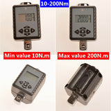 Pro Digital Torque Wrench 1/2" 2-200Nm Adjustable Electronic Bicycle Car Spanner Repair Tool Mechanical Workshop Tools