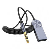 Bluetooth-compatible Aux Adapter Wireless Car BT Receiver USB To 3.5mm Jack Audio Music Mic Handsfree Adapter For Car Speaker